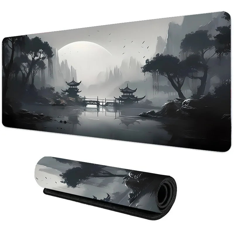 Night Moonlight large cool mouse pad laptop