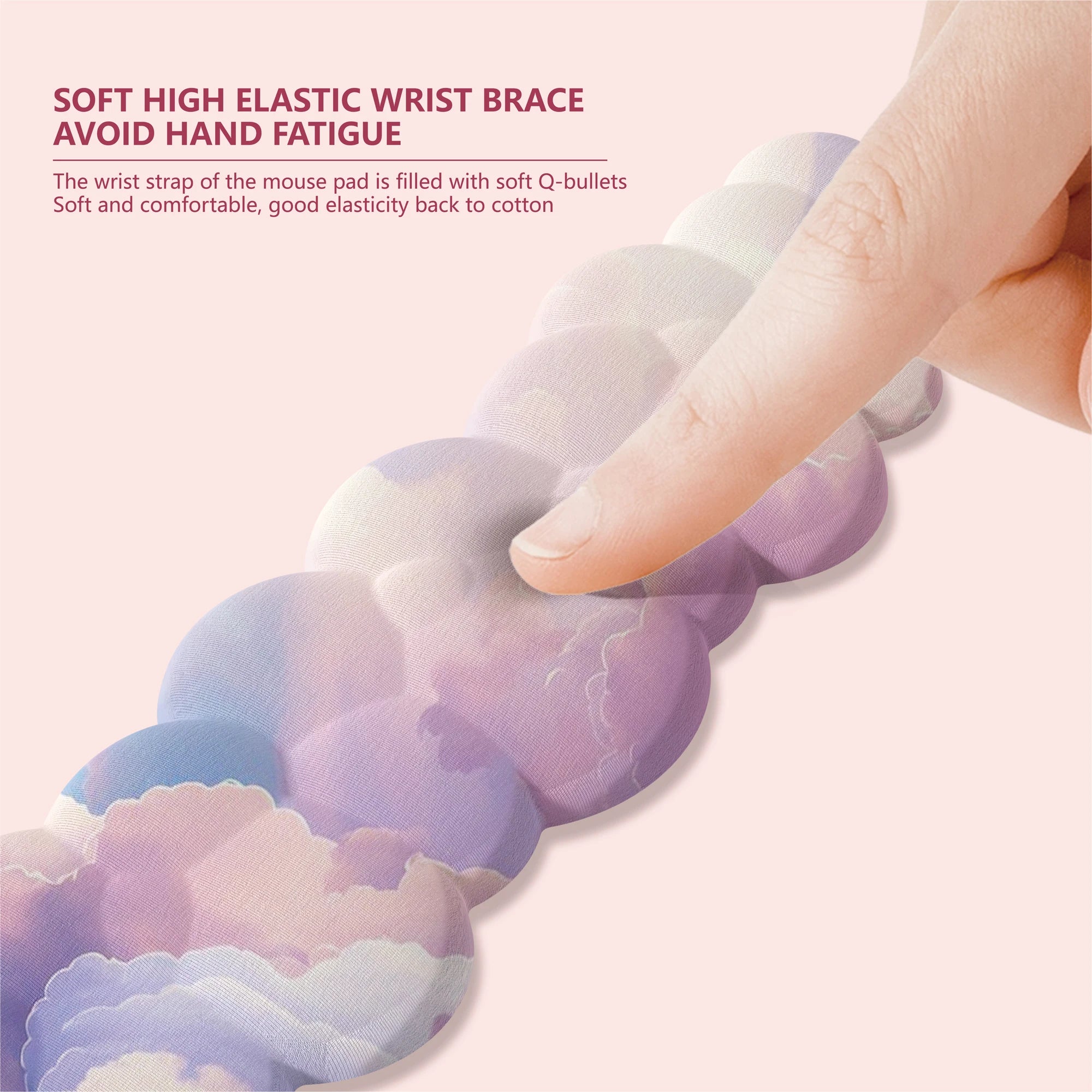 Cloud Keyboard Wrist Rest