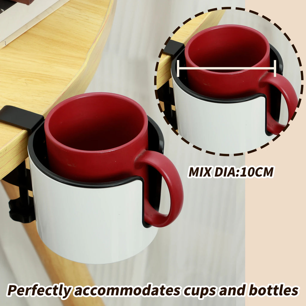 2 IN 1 Headphone Holder Adjustable Cup Rack for Coffee Mugs
