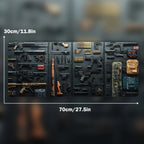 Gun Large Gaming Mouse Pad