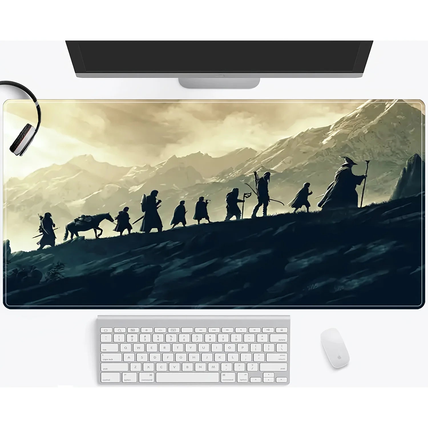 Anime Stitched Edges for Office