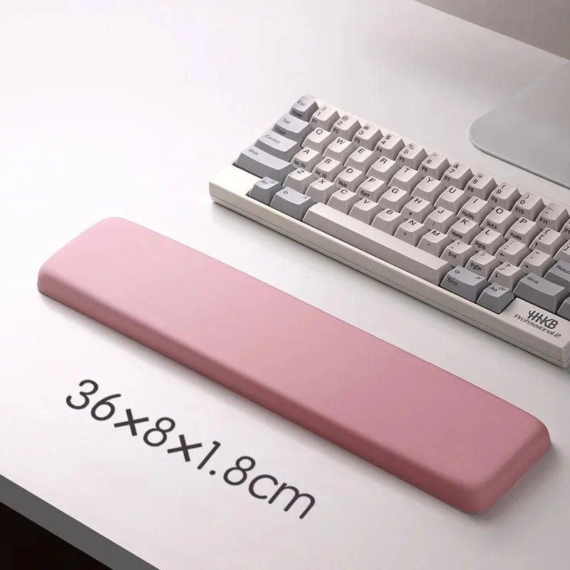 Silicone Wrist Support Mousepad Memory Foam