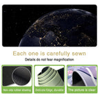 Mouse Pad Star Lighting Earth Computer
