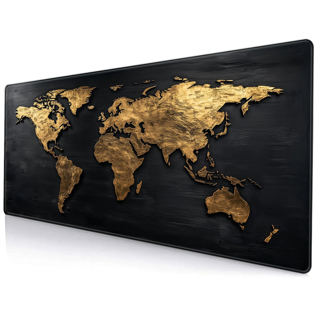 World Charcoal Ocean Design for Office and Gaming