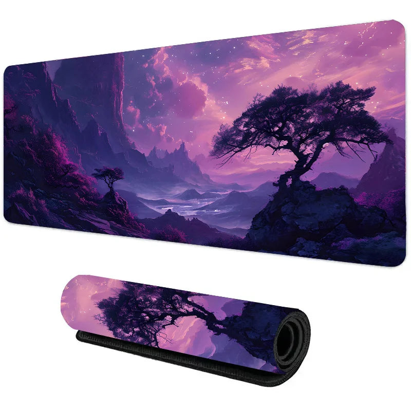 Night Moonlight large cool mouse pad laptop