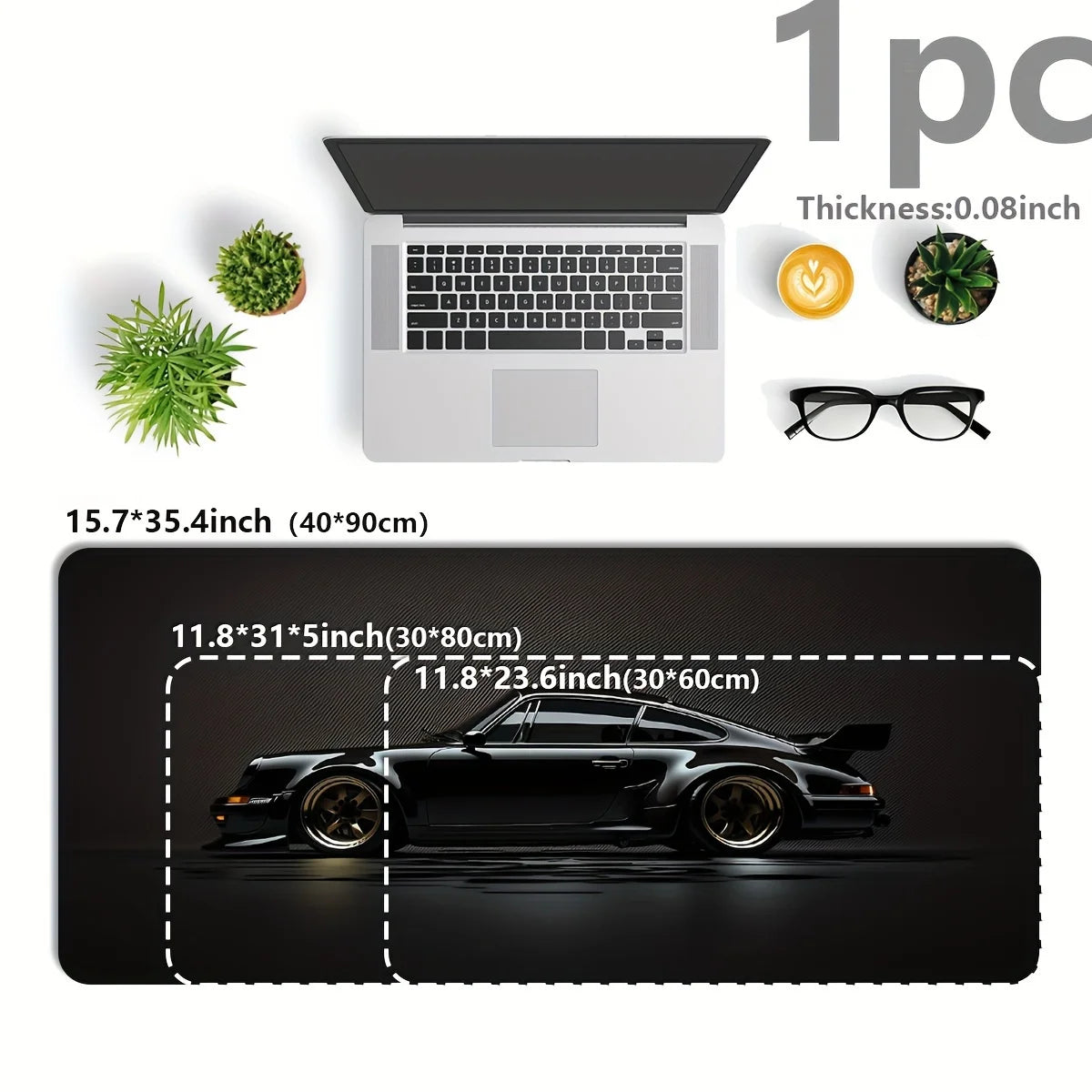 Black Classic Car Large