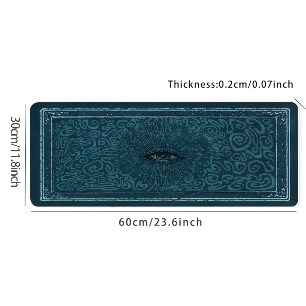 Retro Art Eye Design Blue