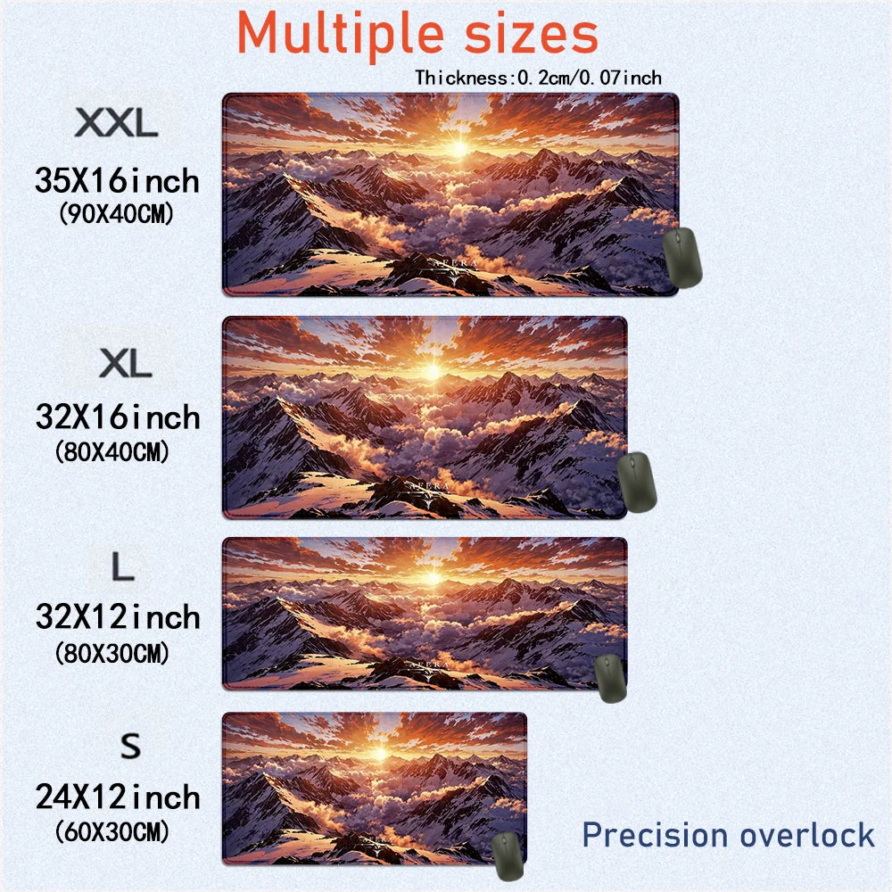 World Mountain Mouse Pad