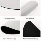 Funny Text Mouse Pad Round