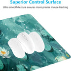 Pond lotus leaf Mouse PC Pad