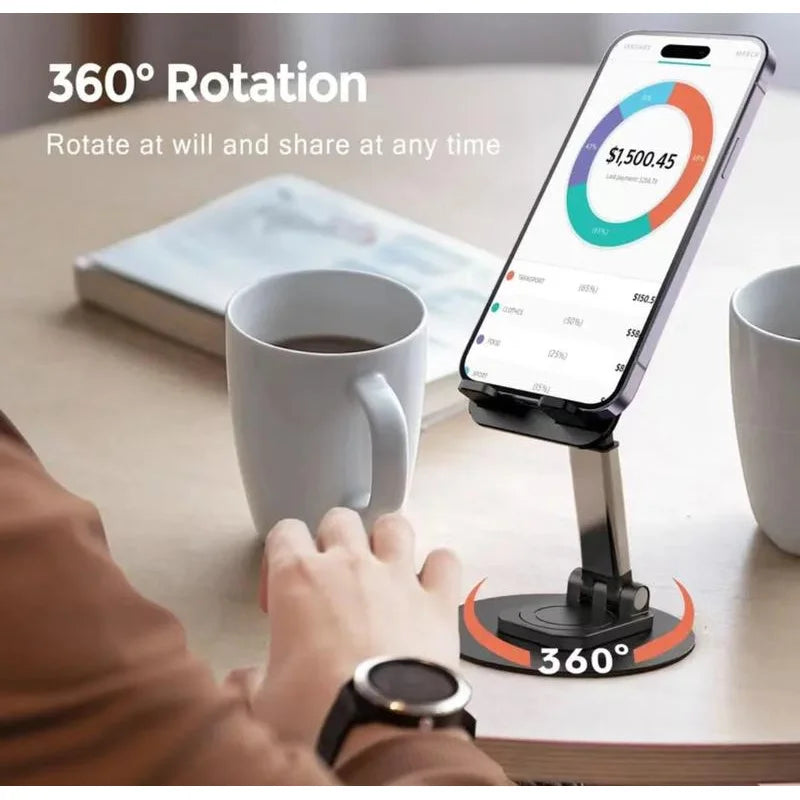 Universal Phone Stand on Desk 360° Rotating