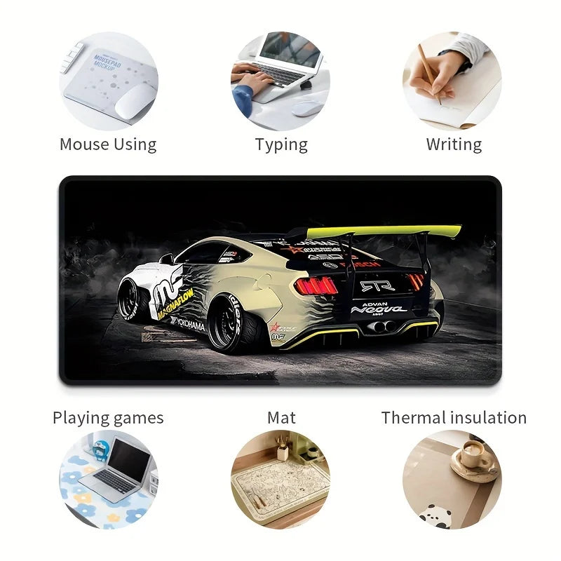 Mouse Pad Cool Racing Car Home Officel Desk
