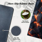 Oversized plaid sci-fi