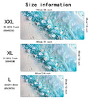 Light Blue Sea Shell Pattern