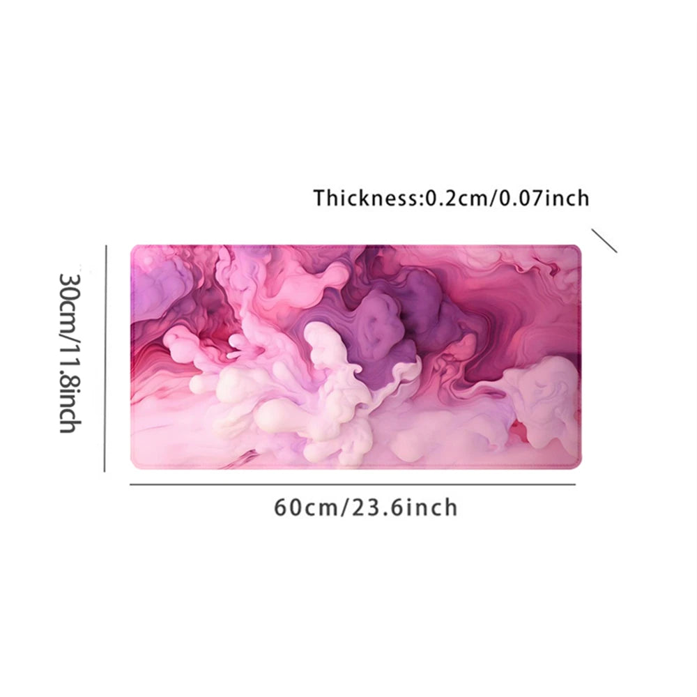 Abstract Cloud Desk Mat