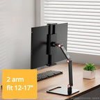 Portable Adjustable Monitor Screen Bracket Holder for 12-17.3 Inch