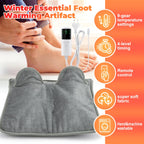 Electric Heating Foot Warmer 9 Level Heated Foot Warming Device for Cold Winter