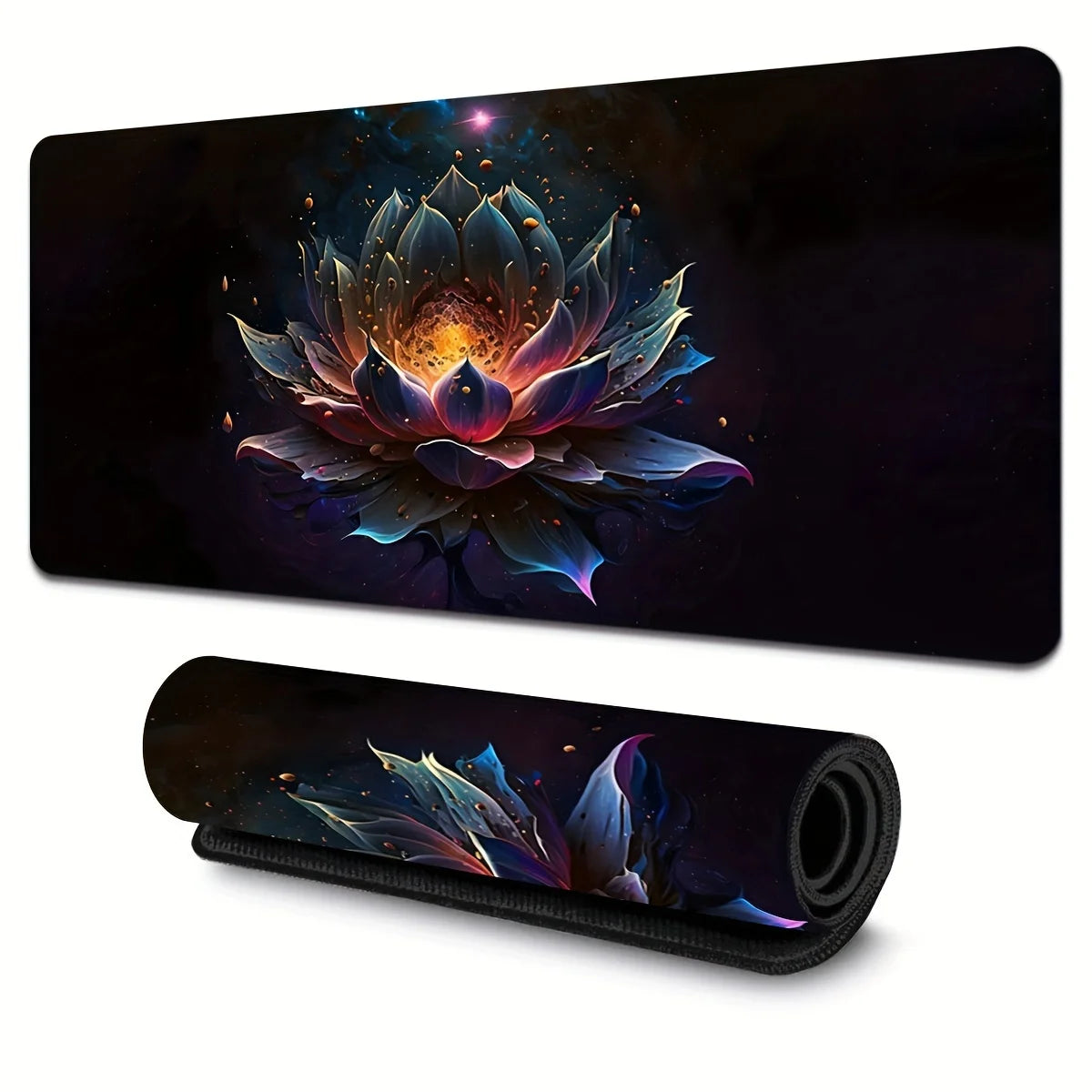 Elegant Black Lotus Flower