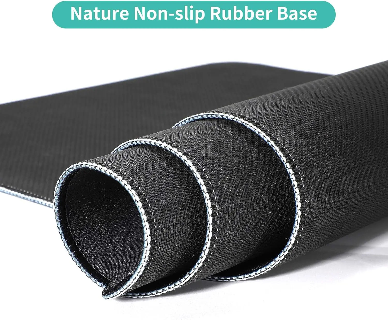 Stitched Edges Mat Many Pattern