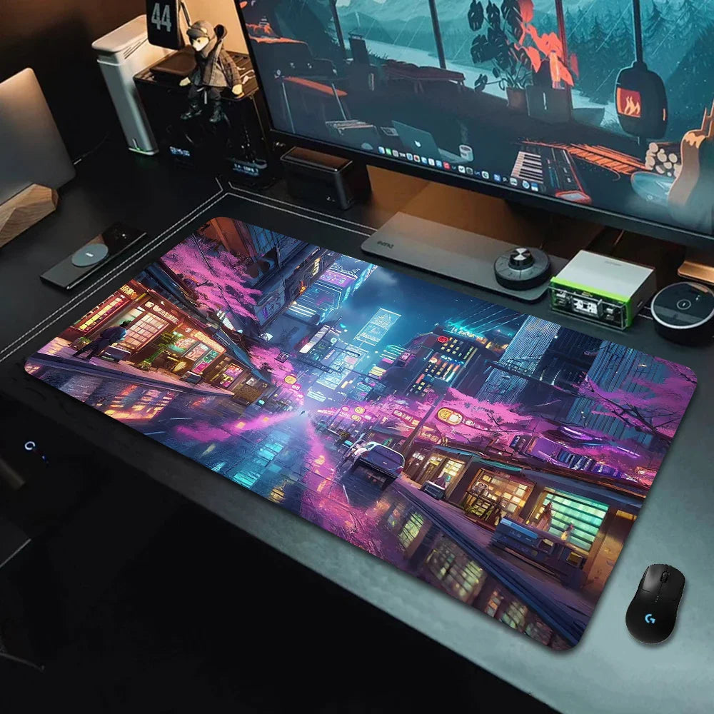 Science fiction street Rubber