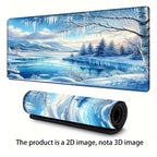 Large Blue Snow Scene