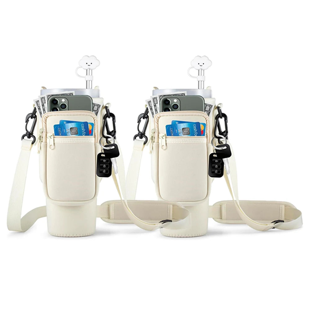 1/2/4 Piece 40oz Water Bottle Carrier Bag