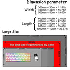 Tapis de Souris LustraPad - Polygones 3D Antidérapant
