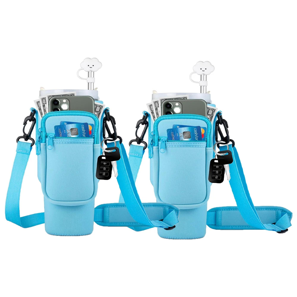 1/2/4 Piece 40oz Water Bottle Carrier Bag
