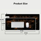 Large World Map Mouse Pad