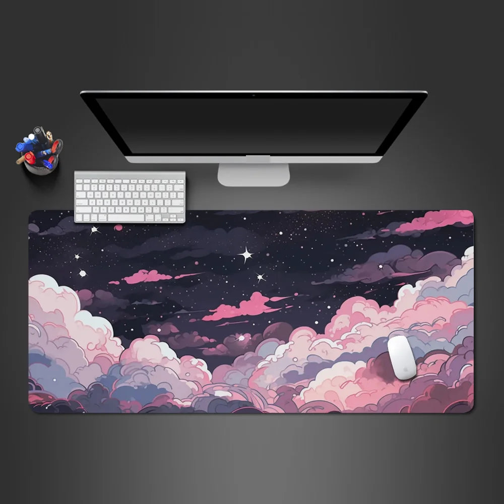 Colored cloud office Mousepad