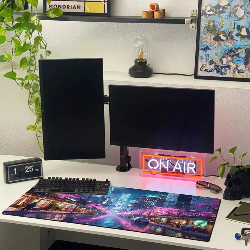 Science fiction street Rubber