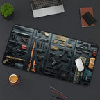 Gun Large Gaming Mouse Pad