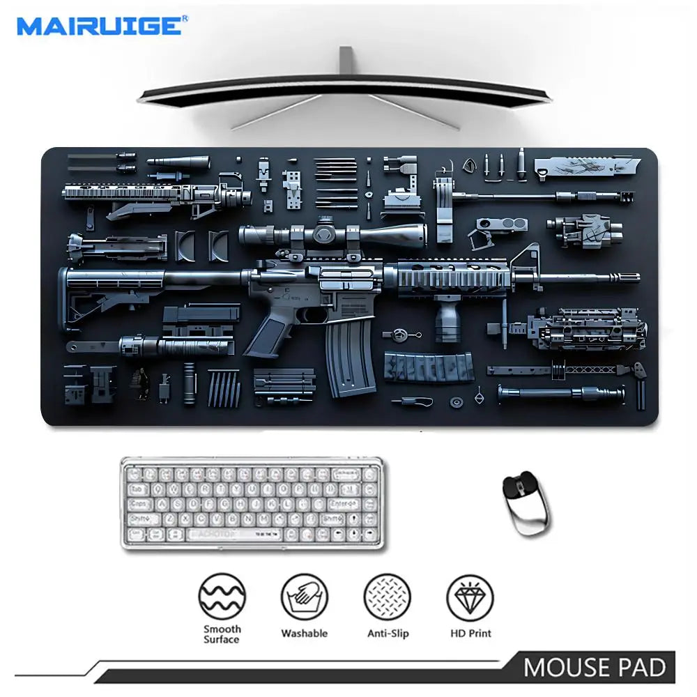 Gun parts Weapon Mouse monitor Pad