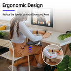 1pc Adjustable Ergonomic Arm Rest - Foldable