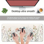 Floral Large mousepad Extended desk