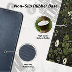 Botanical Green Floral Plant Mouse