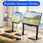 Portable Adjustable Monitor Screen Bracket Holder for 12-17.3 Inch