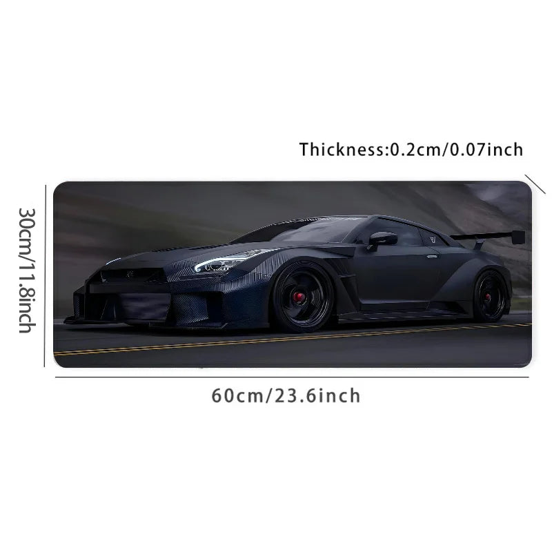 Racing Black Sports Car