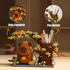 Capybara Building Block Pen Holder Multi-Function