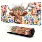 Highland Cow Floral