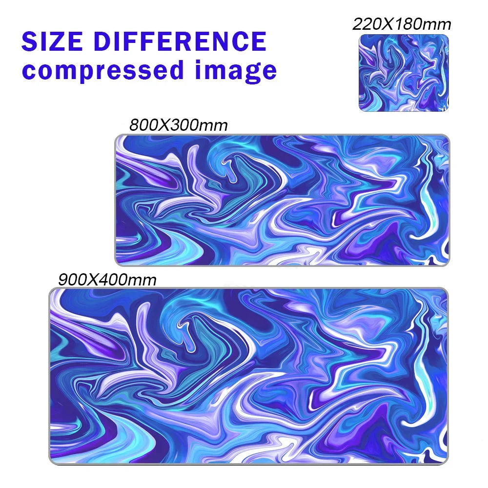 Line Liquid Mouse Pad Topographic