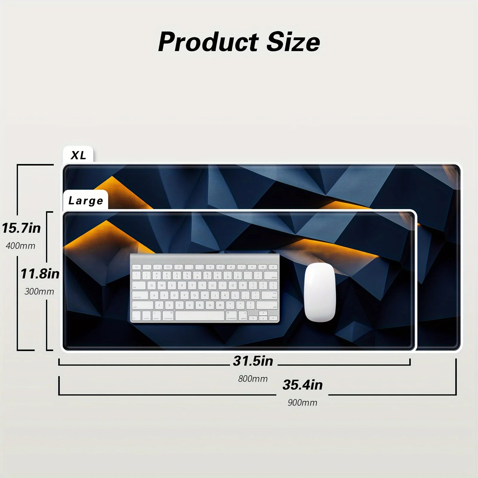3D Geometric Mouse Pad