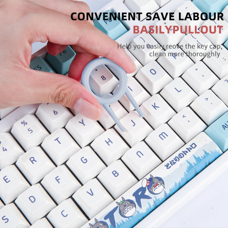 7-in-1 Computer Keyboard Cleaner Brush Kit Earphone