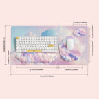 Cloud Keyboard Wrist Rest