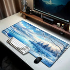 Large Blue Snow Scene