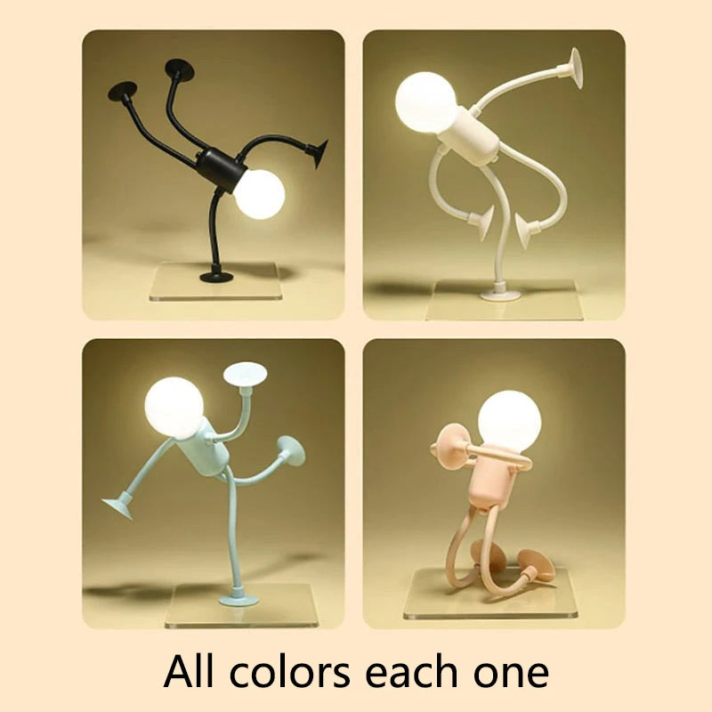 Changeable Shape Funny Sportsman Night Light Versatile