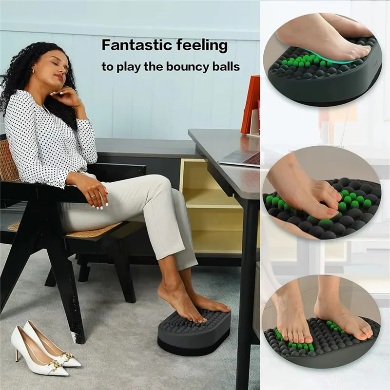 A25I-Under Desk Foot Rest Forhome Ottoman Stool