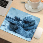 Large Snowy Special Forces Machine Gun