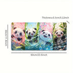 Large Cute Panda Mouse Pad Anime