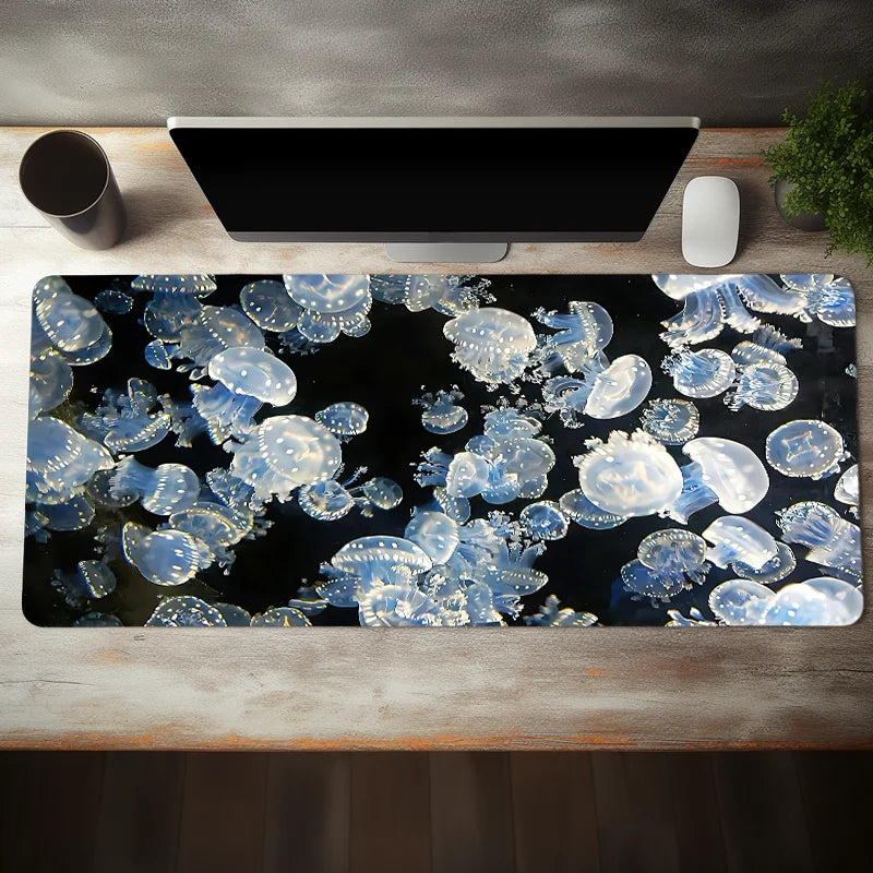 Clear Jellyfish Mouse Pad